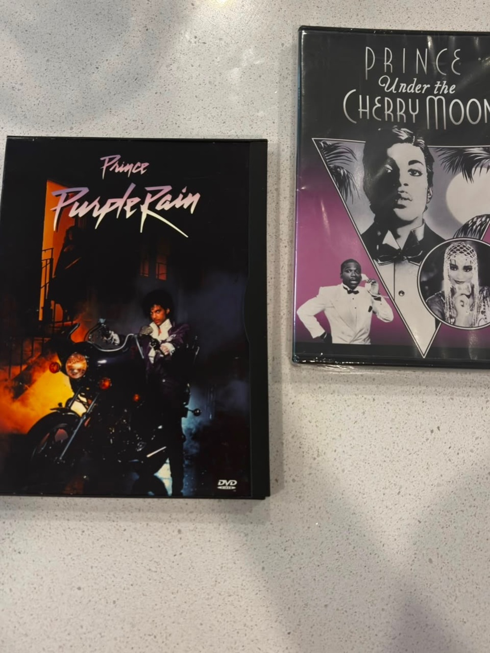 Prince Purple Rain + Under the Cherry Moon DVD Lot Sealed #R82